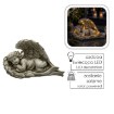 Chomik Фигурка Лежащего Ангела С Подсветкой Led, 30,5 × 14,5 × 17,5 см, DED0064 - Home Club