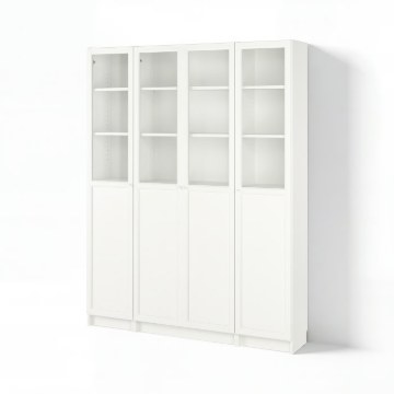 ІКЕА Комбінація стелажів drz panel BILLY БІЛЛІ / OXBERG ОКСБЕРГ, 394.836.05 - Home Club