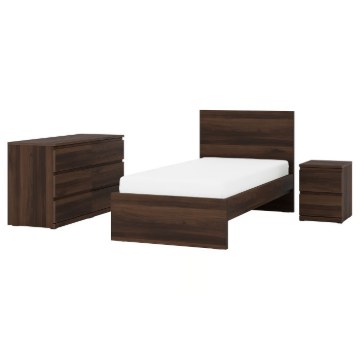 ІКЕА Комплект меблів для спальні STORKLINTA, 996.290.68 - Home Club
