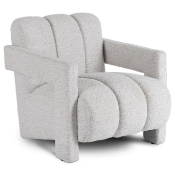 Mebel Elite Кресло Bender, серого цвета, ME.BENDER/JP/T/FW - Home Club