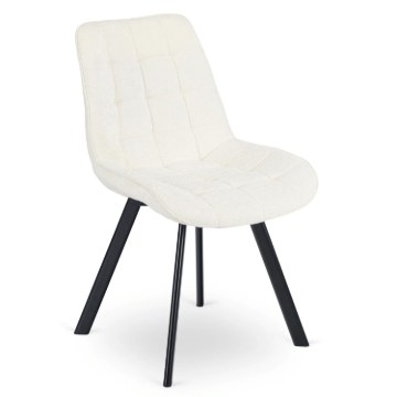 Mebel Elite Стул Rick кремового цвета из ткани «букле», ME.RICK/KR/CZ/TB/K - Home Club