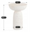 Mebel Elite Столик Henrico 40 см, кремовый/бежевый, современный, ME.HENRICO/KR-BZ/MGO/L - Home Club, изображение 6