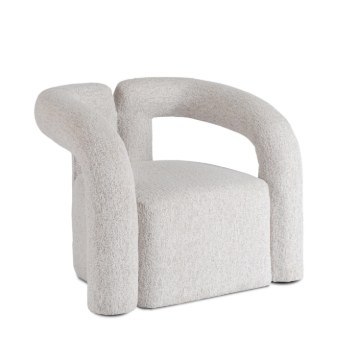 Mebel Elite Кресло Brazil, серого цвета, ME.BRAZIL/JP/T/FW - Home Club