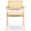 Mebel Elite Стул Madera 2 «Дуб/Бежевый» с ажурной отделкой, ME.MADERA2/BZ/T/D/DK/K - Home Club, изображение 3