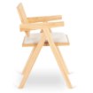 Mebel Elite Стул Madera 2 «Дуб/Бежевый» с ажурной отделкой, ME.MADERA2/BZ/T/D/DK/K - Home Club, изображение 4