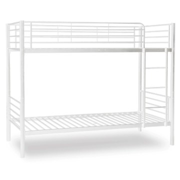 Mebel Elite Двоярусне ліжко Rodez 90x200 для дітей, біле, ME.RODEZ/90/B/LOZP - Home Club