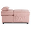 Mebel Elite Раскладной кресло Iberis 67 см для сна, розовое, ME.IBERIS/R/T/FW67 - Home Club, изображение 4