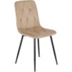 Mebel Elite Стул Robin, бежевый, велюровый, ME.ROBIN/BZ/V/K - Home Club