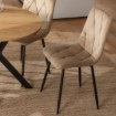 Mebel Elite Стул Robin, бежевый, велюровый, ME.ROBIN/BZ/V/K - Home Club, изображение 4