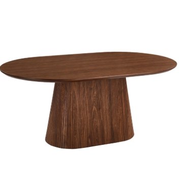 Mebel Elite Стіл Gianni, овальний, 180 см, горіх, ME.GIANNI/O/S - Home Club