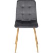 Mebel Elite Комплект: стіл Harry (102–142 см) з дуба Artisan та 4 стільці Fredy сірого кольору, W.HARRY/DA/S/FREDY/P/D/V/Z4/K - Home Club, Зображення 12