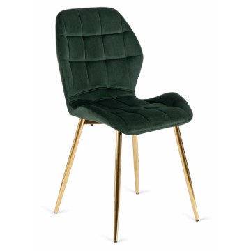 Mebel Elite Стул Lucky, зеленый, велюровый, ME.LUCKY/Z/ZL/V/K - Home Club