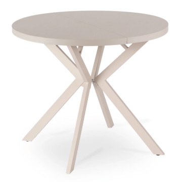 Mebel Elite Стіл Dorian, розкладний, 80–160 см, колір «Кашмір», ME.DORIAN/KASZ/S - Home Club