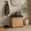 Mebel Elite Шафа для взуття Venorna 60 см, дуб Artisan/графіт, W.VENORNA/90/DA/SZAFK - Home Club, Зображення 2