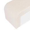 Mebel Elite Мягкая пуфика Delino кремового цвета из ткани «букле», ME.DELINO/KR/TB/FW - Home Club, изображение 6