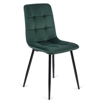 Mebel Elite Стул Peru, зеленый, велюровый, ME.PERU/Z/V/K - Home Club