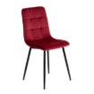 Mebel Elite Стілець Peru бордовий, велюровий, ME.PERU/BOR/V/K - Home Club
