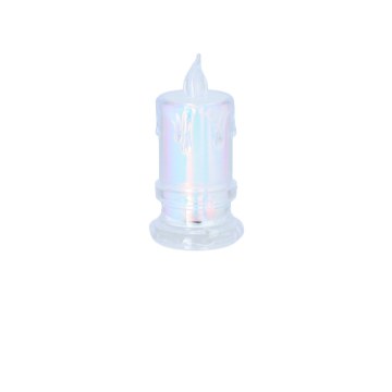Chomik Свічка Led 4,5 × 9,5 См, Напівпрозора, Різні Взори, LED1538 - Home Club