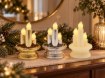 Chomik Трисвітлова Свічка Led 6,2 x 9,5 См, Різні Кольори, LED3853 - Home Club, Зображення 8