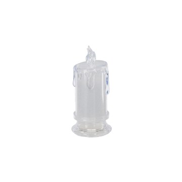 Chomik Свічка Led 6,3 × 14,5 См, Напівпрозора, LED1569 - Home Club