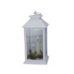 Chomik Світлодіодний Ліхтар, Білий, 14 × 14 × 27 См, З Трьома Свічками, LED3324 - Home Club, Зображення 9