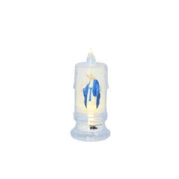 Chomik Свічка Led Св. Марія 4,8 x 11 См, Різні Взори, LED3839 - Home Club