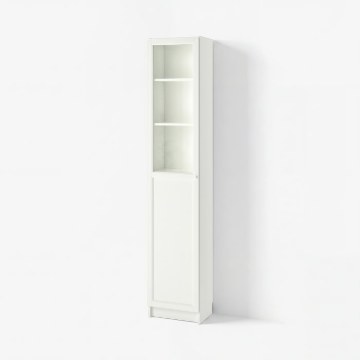 ІКЕА Стелаж з панельними дверцятами BILLY БІЛЛІ / OXBERG ОКСБЕРГ, 392.874.21 - Home Club