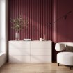 Forte Шкафчик 155 см Sophistispace, песочный, ACSK226-U60 - Home Club