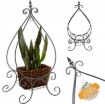Garden Line Стойка Для Рослин 49 x 34 x 101,5 См Чорна, PERG-N5516 - Home Club, Зображення 3