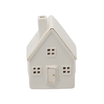 Chomik Фигурка Рождественская - Керамический Домик 9,7 X 6,8 X 14,2 См Led, GOT1216 - Home Club