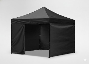 Garden Line Торговий Намет 3 X 3 М Чорний, NAM5742 - Home Club