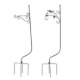 Garden Line Подставка для растений, 122 см, различные дизайны, черная, PERG-N5523 - Home Club