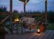 Garden Line Сонячна Лампа Без Вогню 6 x 6 x 9 См Led Тепло-Біла, SOL5660 - Home Club, Зображення 6