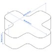 ІКЕА Ігрова подушка D-pad YXSTABY, 206.200.04 - Home Club, Зображення 6