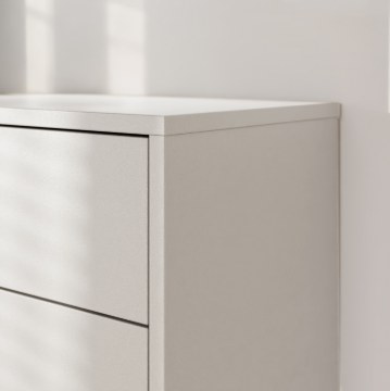 Forte Комода 50 см Sophistispace, біла, ACSK114-120 - Home Club