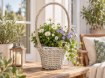 Chomik Плетеная корзинка 24 × 16 × 44 см, SIL9285 - Home Club, изображение 4