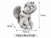 Chomik Фигурка «Ангел Мира» 15,5 x 15 x 17 См, GOT2588 - Home Club, изображение 3