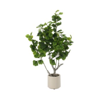 Garden Line Штучна рослина в горщику — гінкго 95 см, PAM1931 - Home Club