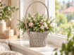 Chomik Плетеная корзинка 29 × 19 × 50 см, SIL9278 - Home Club, изображение 3