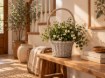Chomik Плетеная корзинка 29 × 19 × 50 см, SIL9278 - Home Club, изображение 4