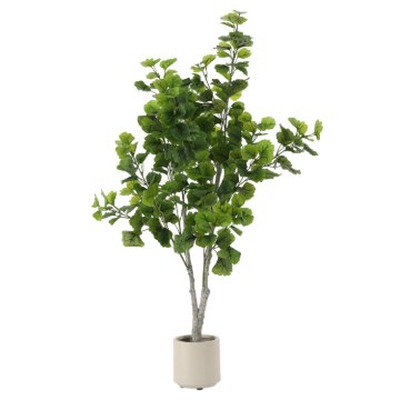 Garden Line Штучна рослина в горщику — гінкго 125 см, PAM1948 - Home Club