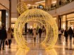 Chomik Рождественское украшение 3D — шарика 4 M 3420L «Теплый белый» + «Холодный белый» с мигающим светом, LED6885 - Home Club, изображение 4