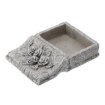 Chomik Цветочный Горшок Из Цемента - Книга С Цветами, Серый, 23,5 X 17 X 5 См, DED8875 - Home Club, изображение 3