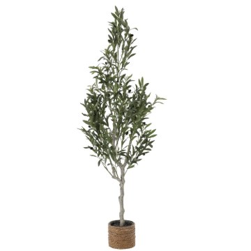 Garden Line Штучна рослина в горщику — оливкове деревце 150 см, PAM1917 - Home Club