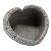 Chomik Цементний Горщик У Формі Серця - Сірий 23 X 23 X 12 См, DED8837 - Home Club, Зображення 5