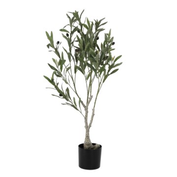 Garden Line Штучна рослина в горщику — оливкове деревце 80 см, PAM1900 - Home Club