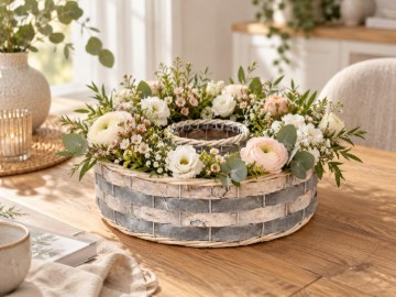 Chomik Плетена Обгортка 30 × 10 См, Ефект Вибілювання, SIL01_0920 - Home Club