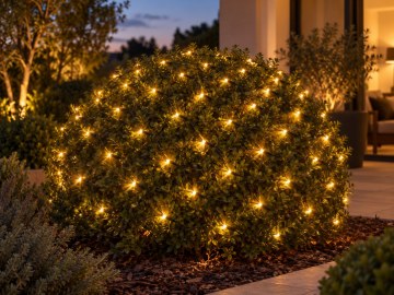 Chomik Сітка Led 256L Тепло-Біла 2 x 2 М Внутрішня/Зовнішня, LED1681 - Home Club
