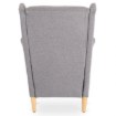 Mebel Elite Кресло для отдыха Evan 2 с подставкой для ног, серого цвета, ME.EVAN2/JP/D/T/FWPD - Home Club, изображение 6