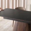 Mebel Elite Стол Lizbona, керамический, раскладной, 160–200 см, черный/орех, ME.LIZBONA/CZ/O/CER/S160-200 - Home Club, изображение 4